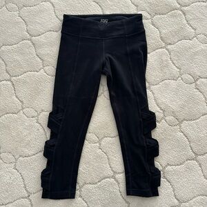 Athleta Girl black leggings  --size M 8/10